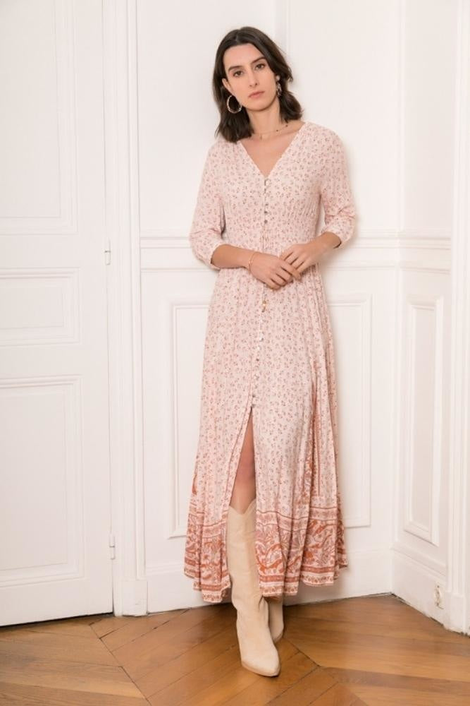 Robe Bohème Hippie Longue - S/M