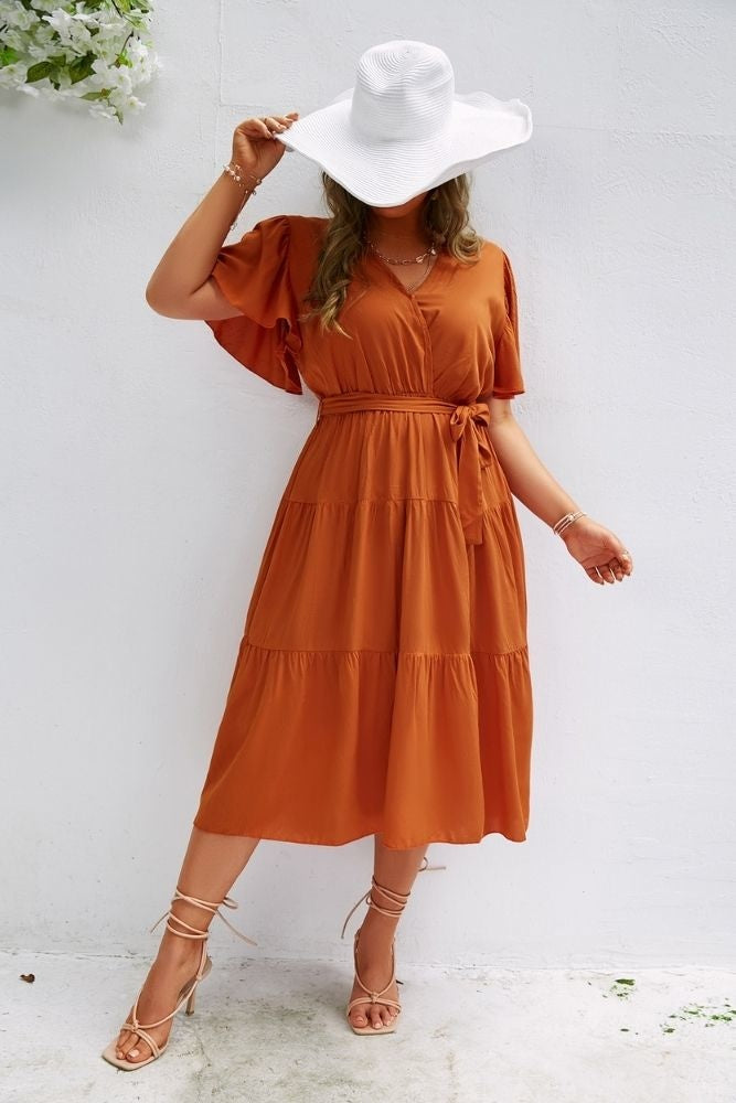 Robe Bohème Longue Grande Taille - XL